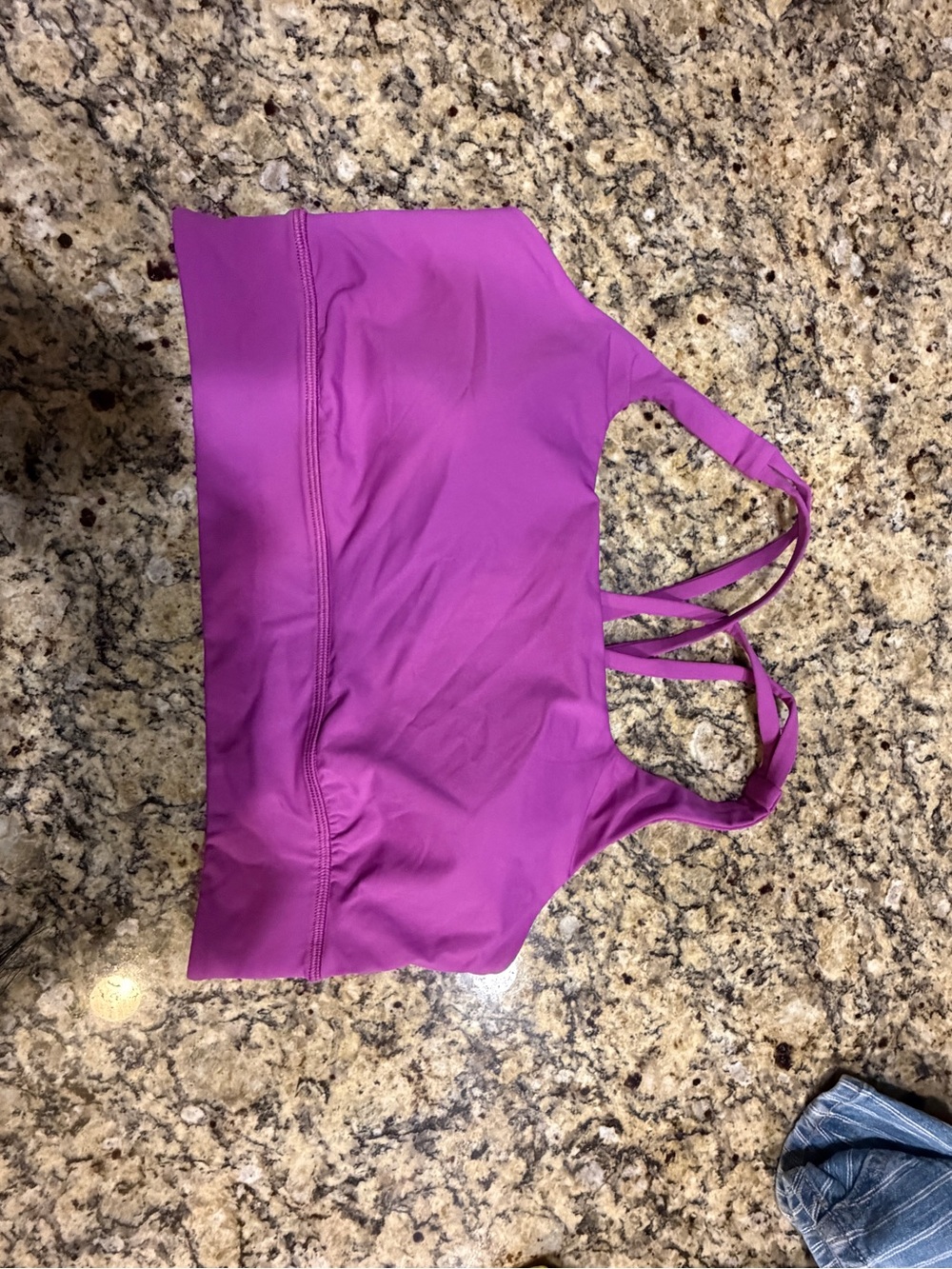 Lululemon Vibrant Purple Sports Bra
